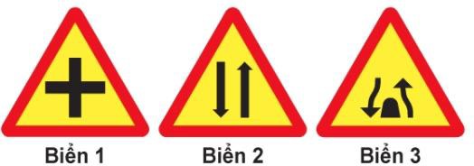 Biển nào báo hiệu 