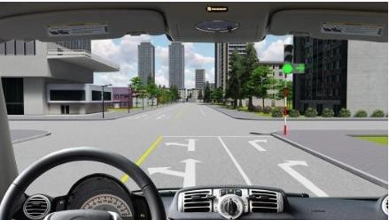 Xe của bạn được đi theo hướng nào trong trường hợp này?